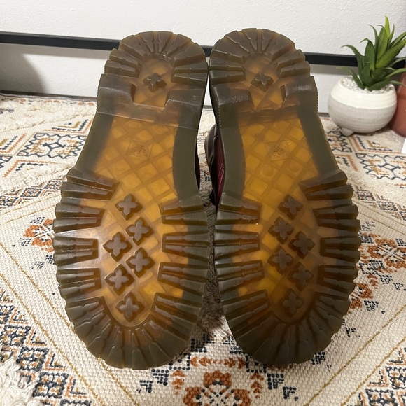 DR MARTENS— burgundy - Picture 5 of 6